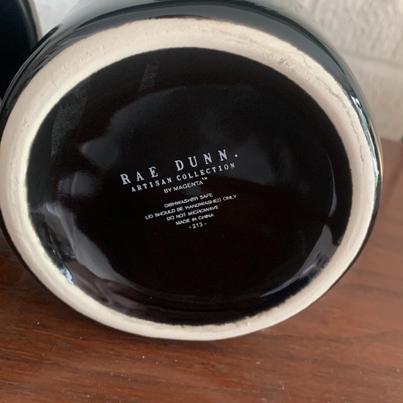 Rae Dunn Artisan Collection by Magenta Halloween “Witch & Famous” cookie jar - Picture 3 of 7